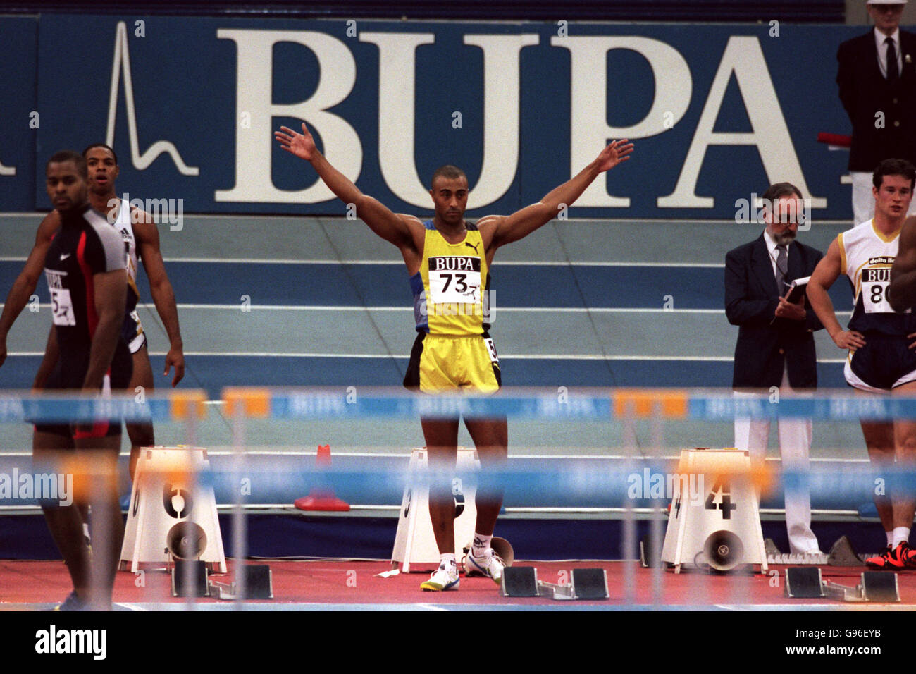 Leichtathletik - BUPA Indoor Grand-Prix - Birmingham Stockfoto