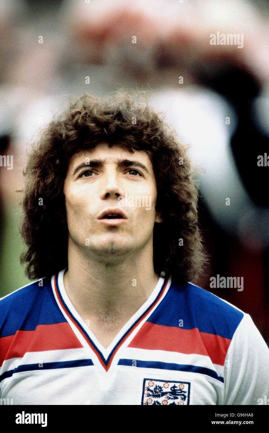 Fußball - Kevin Keegan - 1980. Kevin Keegan, England. Stockfoto