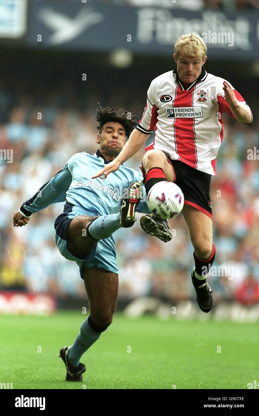 Fußball - FA Carling Premiership - Coventry City V Southampton Stockfoto