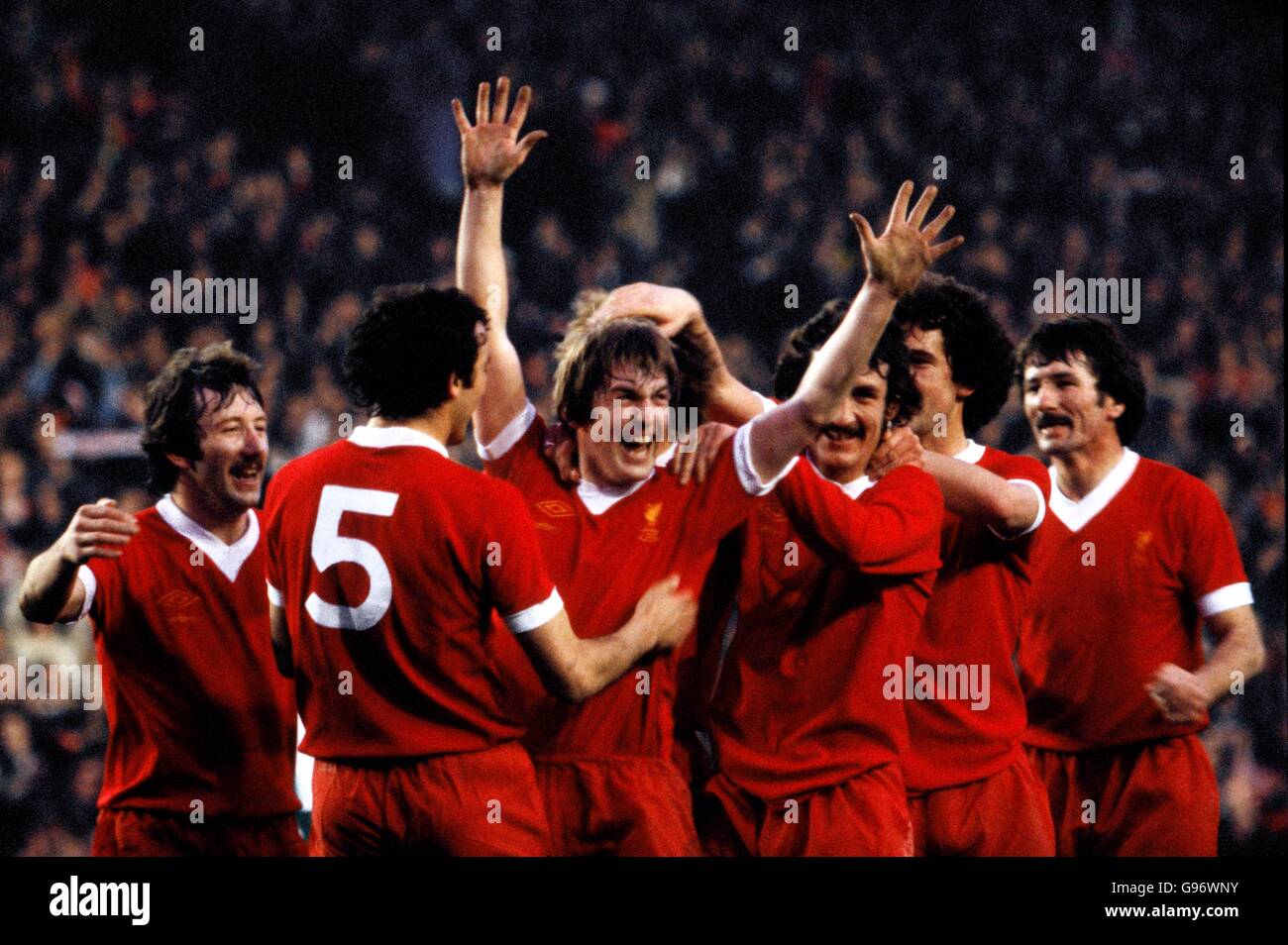 Fußball - Europa-Cup - Finale - Liverpool V Club Brügge - Wembley-Stadion Stockfoto