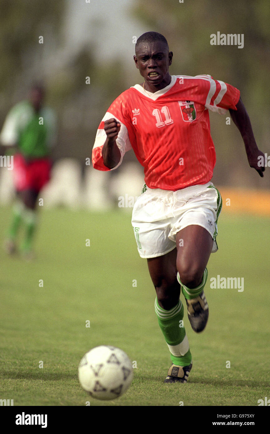 Fußball - 1992 African Cup Of Nations - Côte d ' Ivoire - Youssouf Falikou Fofana Stockfoto