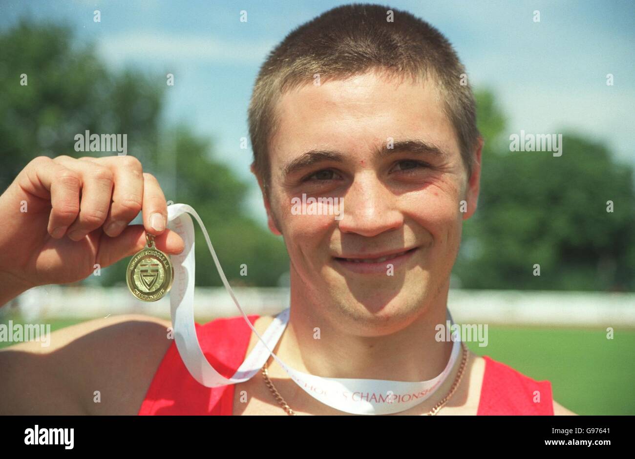 Leichtathletik - Meisterschaften Englischschulen - Bury St Edmunds Stockfoto