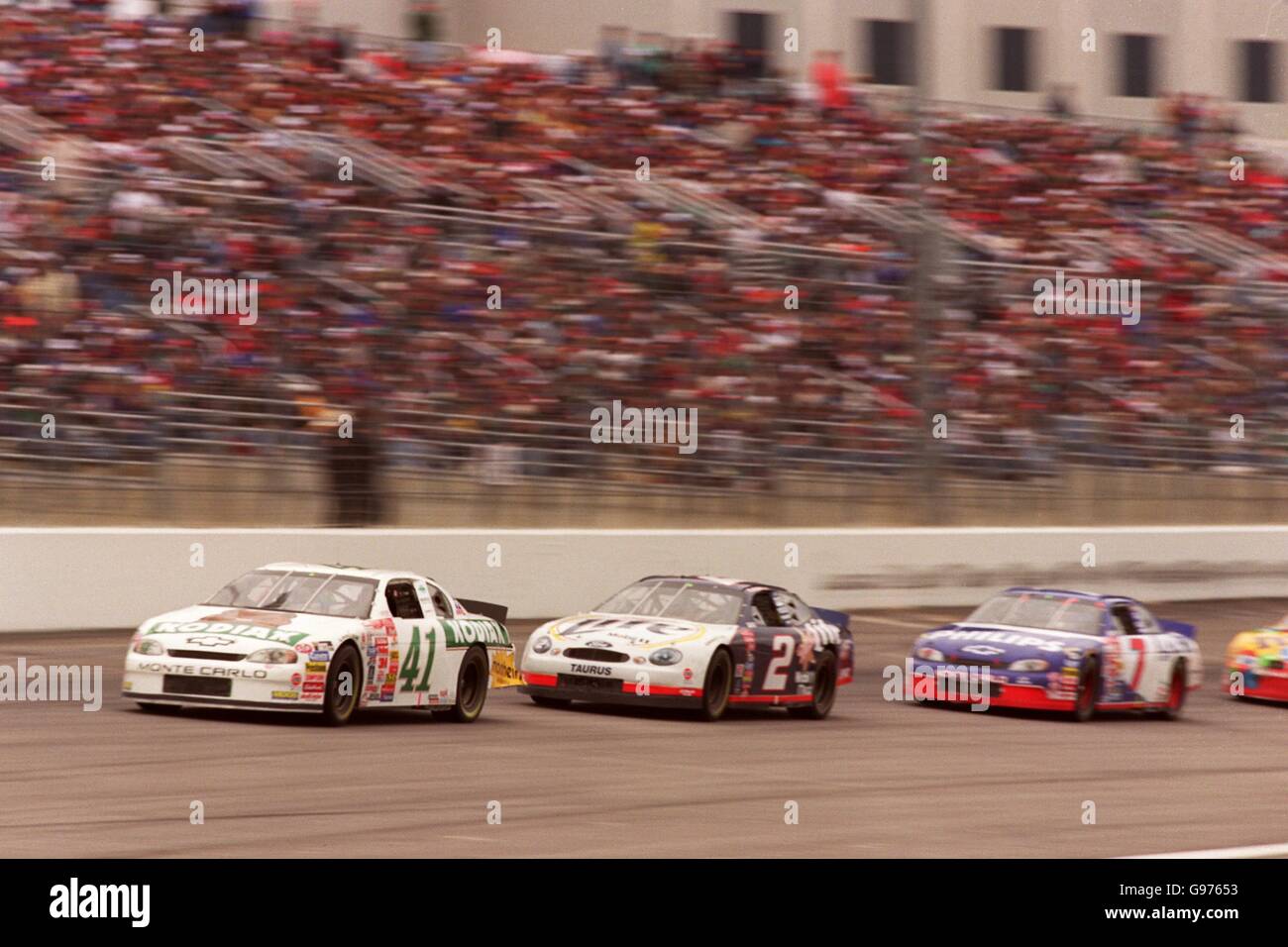 Motor - NASCAR Winston Cup Rennserie - Primestar 500 - Texas Motor Speedway Stockfoto