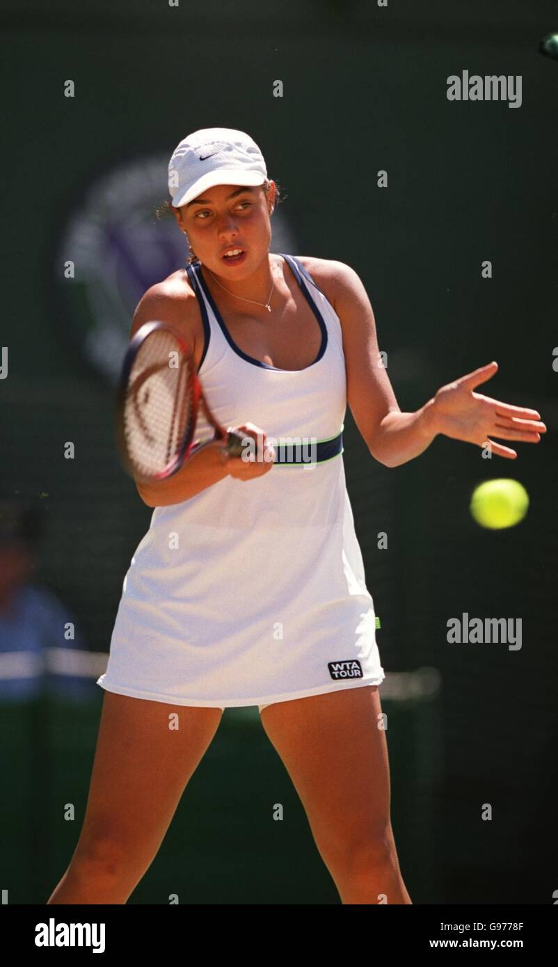 Tennis Wimbledon Championships Alexandra Stevenson V Jelena Dokic