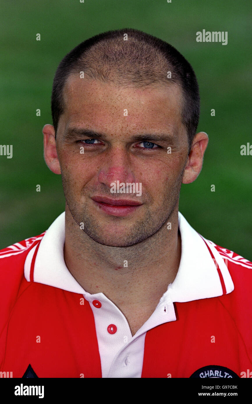 Fußball - bundesweit League Division One - Charlton Athletic Photocall Stockfoto