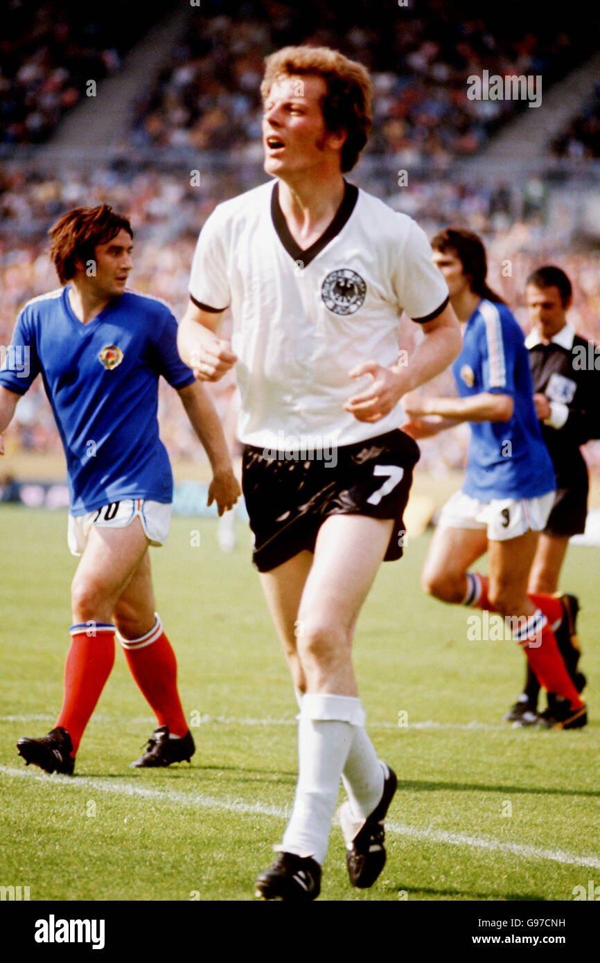 Fußball - World Cup 1974 - Deutschland gegen Jugoslawien - zweite Runde Stockfoto