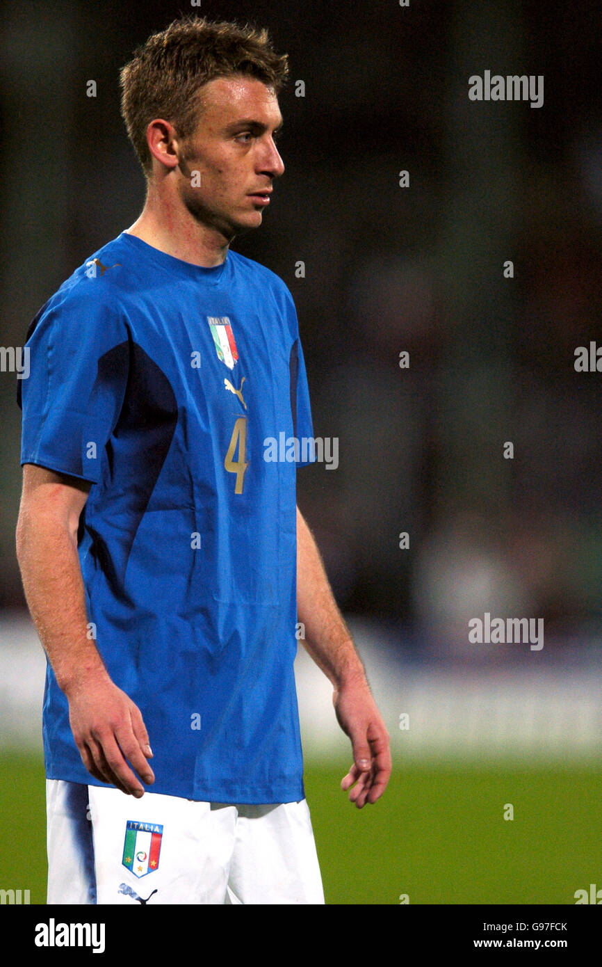 Fußball - International freundlich - Italien gegen Deutschland - Artemio Franchi Stadion. Danielel De Rossi, Italien Stockfoto