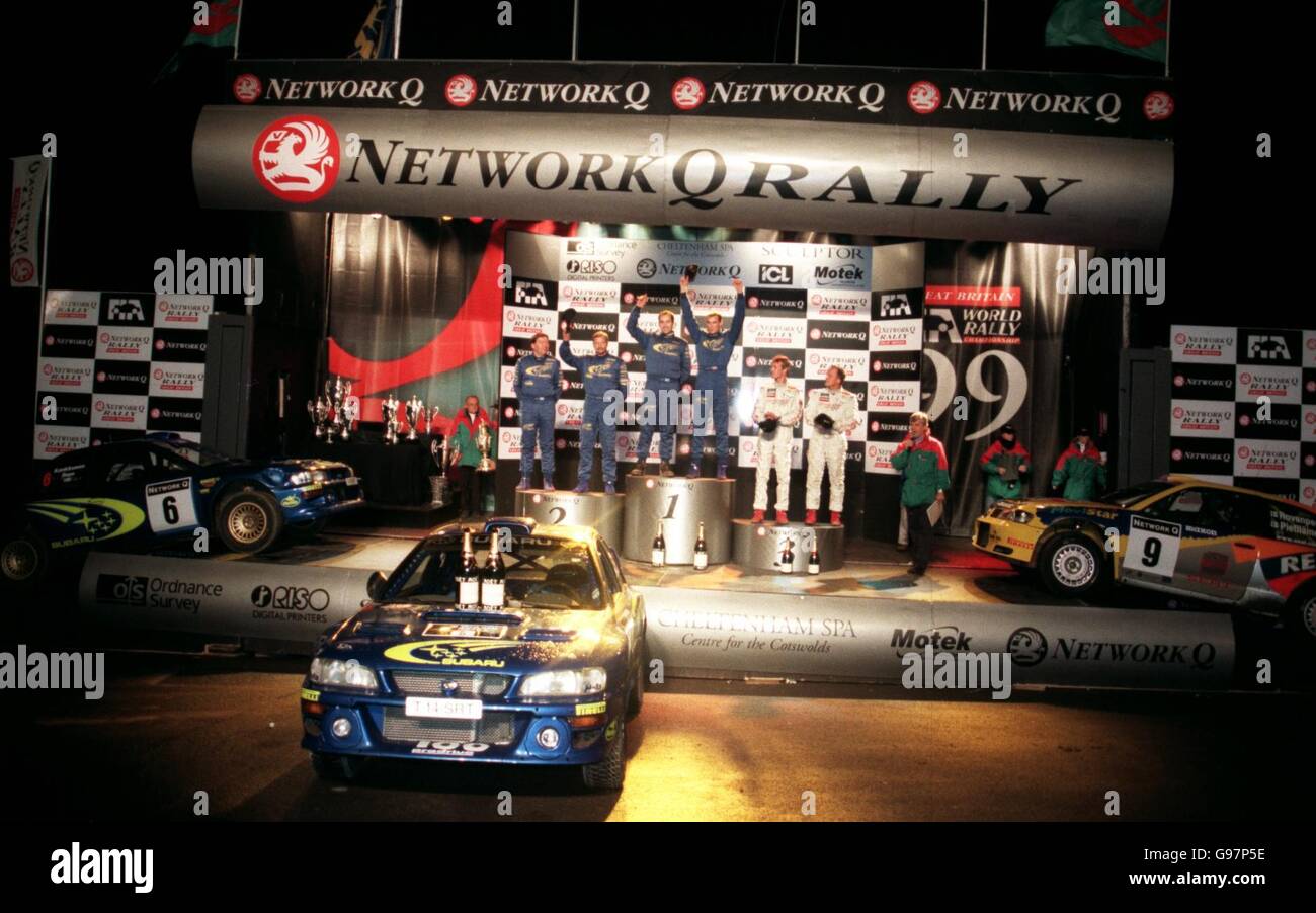 Rallye - Netzwerk Q Rallye - Großbritannien Stockfoto