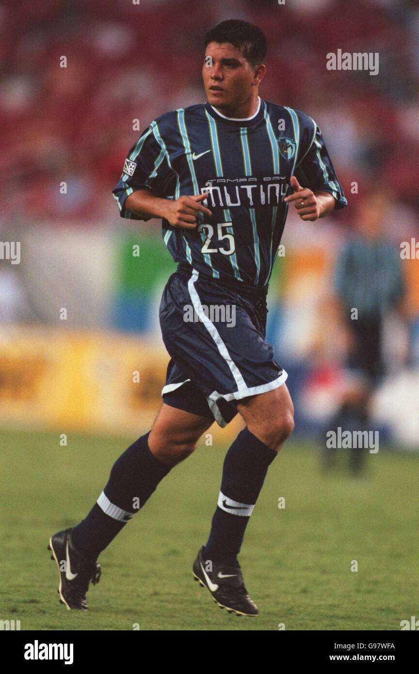 Amerikanischer Fußball - MLS - Tampa Bay Mutiny V Kansas City Wizards Stockfoto