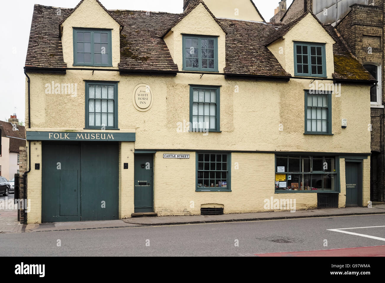 Museum of Cambridge, Castle Street, Cambridge, England, UK. Stockfoto