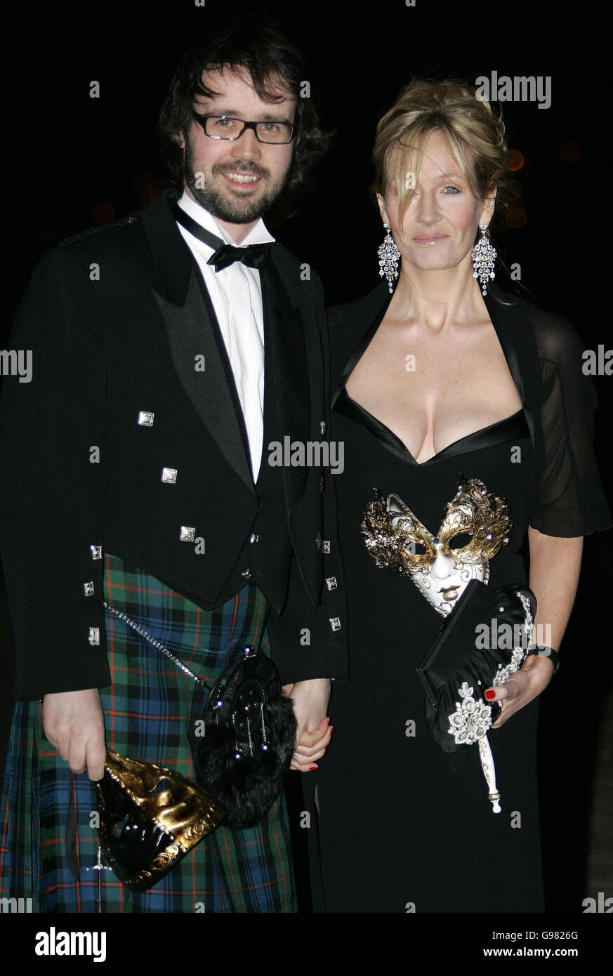Jk Rowling und Ehemann Neil Murray Stockfotos und -bilder Kaufen - Alamy