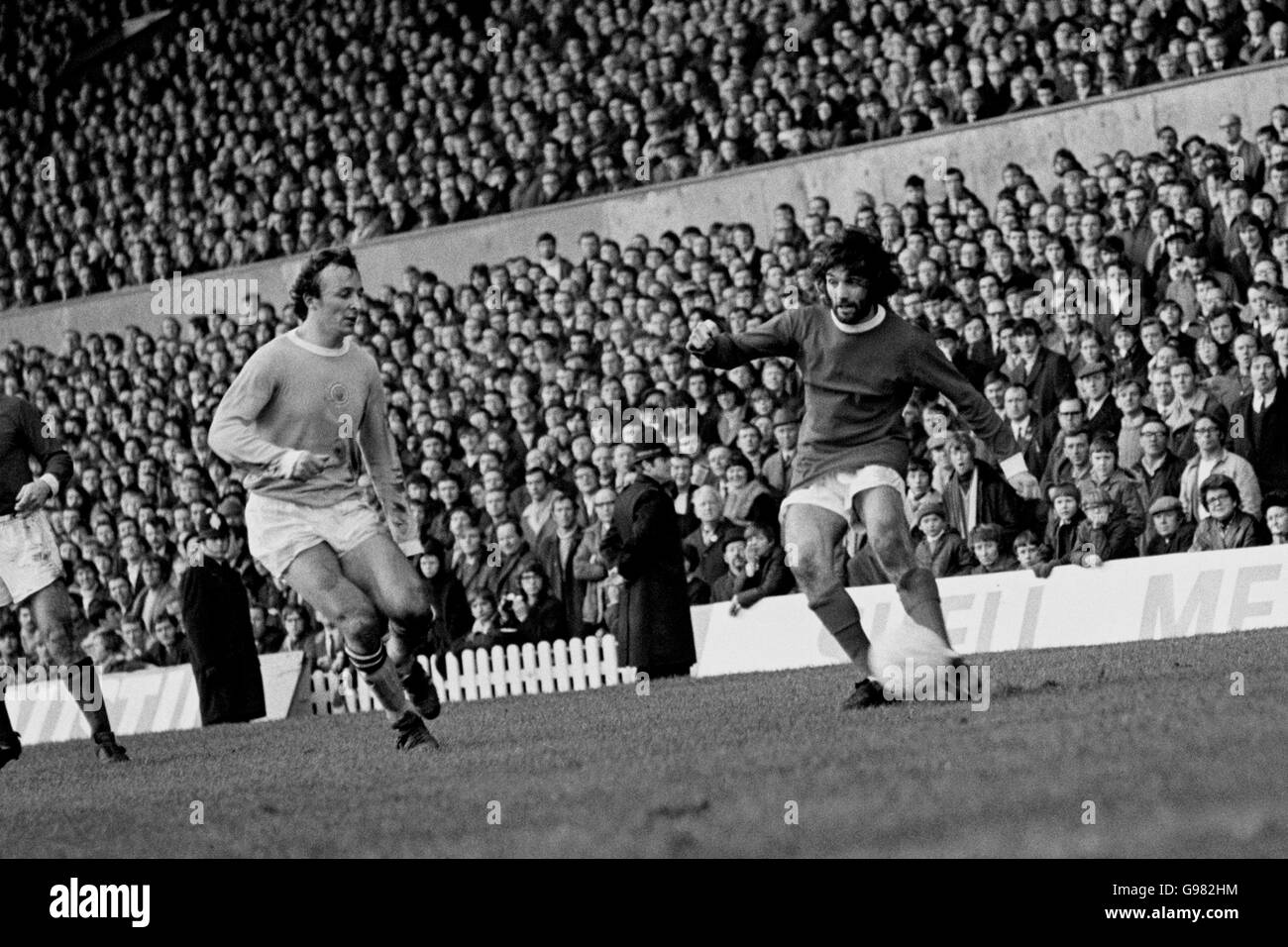 Fußball - Football League Division One - Manchester United gegen Manchester City Stockfoto