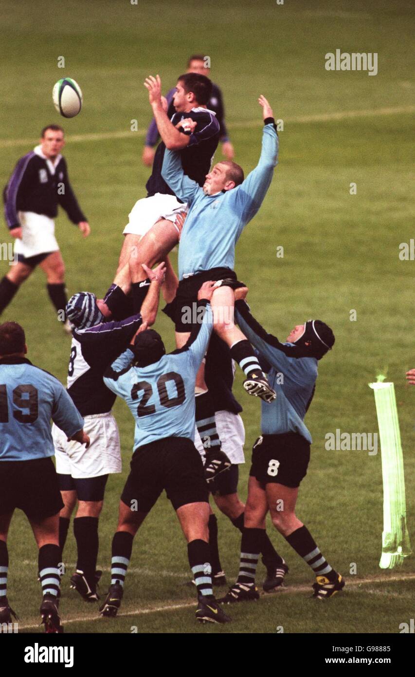 Rugby-Union - Rugby World Cup 99 - Pool A - Schottland V Uruguay Stockfoto