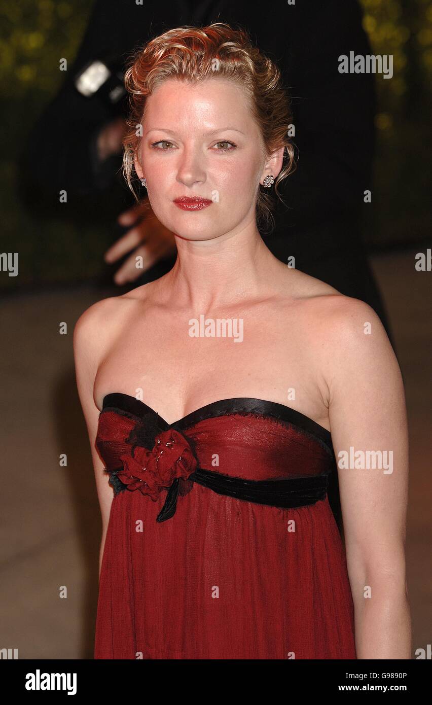 Vanity Fair Post Oscars Party Mortons Restaurant Gretchen Mol Kommt Auf Dem Roten Teppich An Stockfotografie Alamy