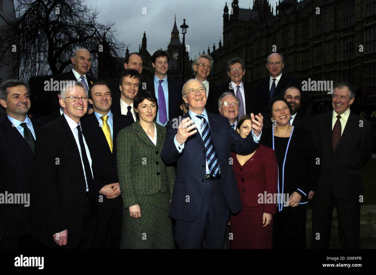 Politik LibDems Stockfoto