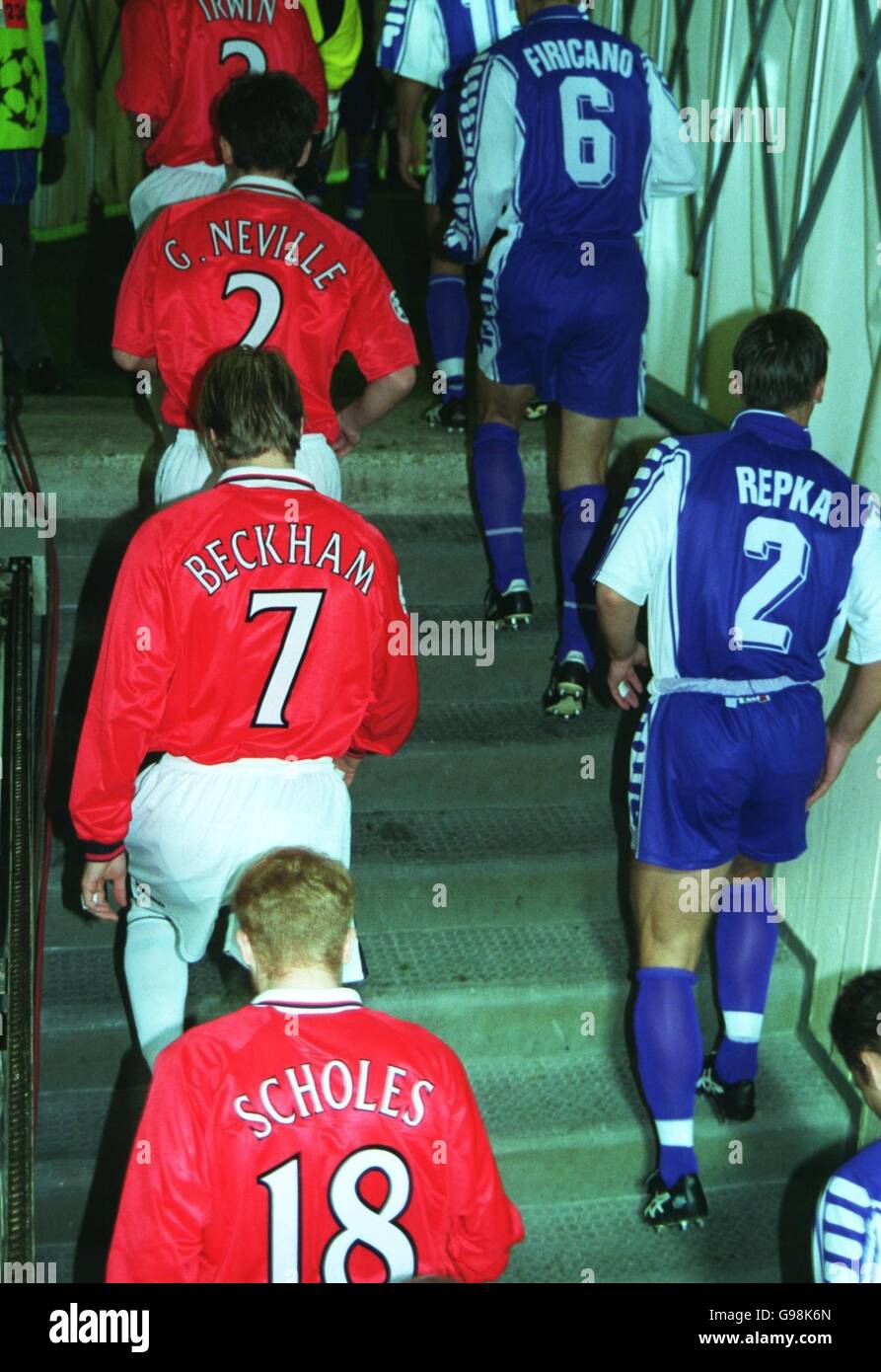 Fußball - UEFA Champions League - Gruppe B - Fiorentina gegen Manchester United Stockfoto