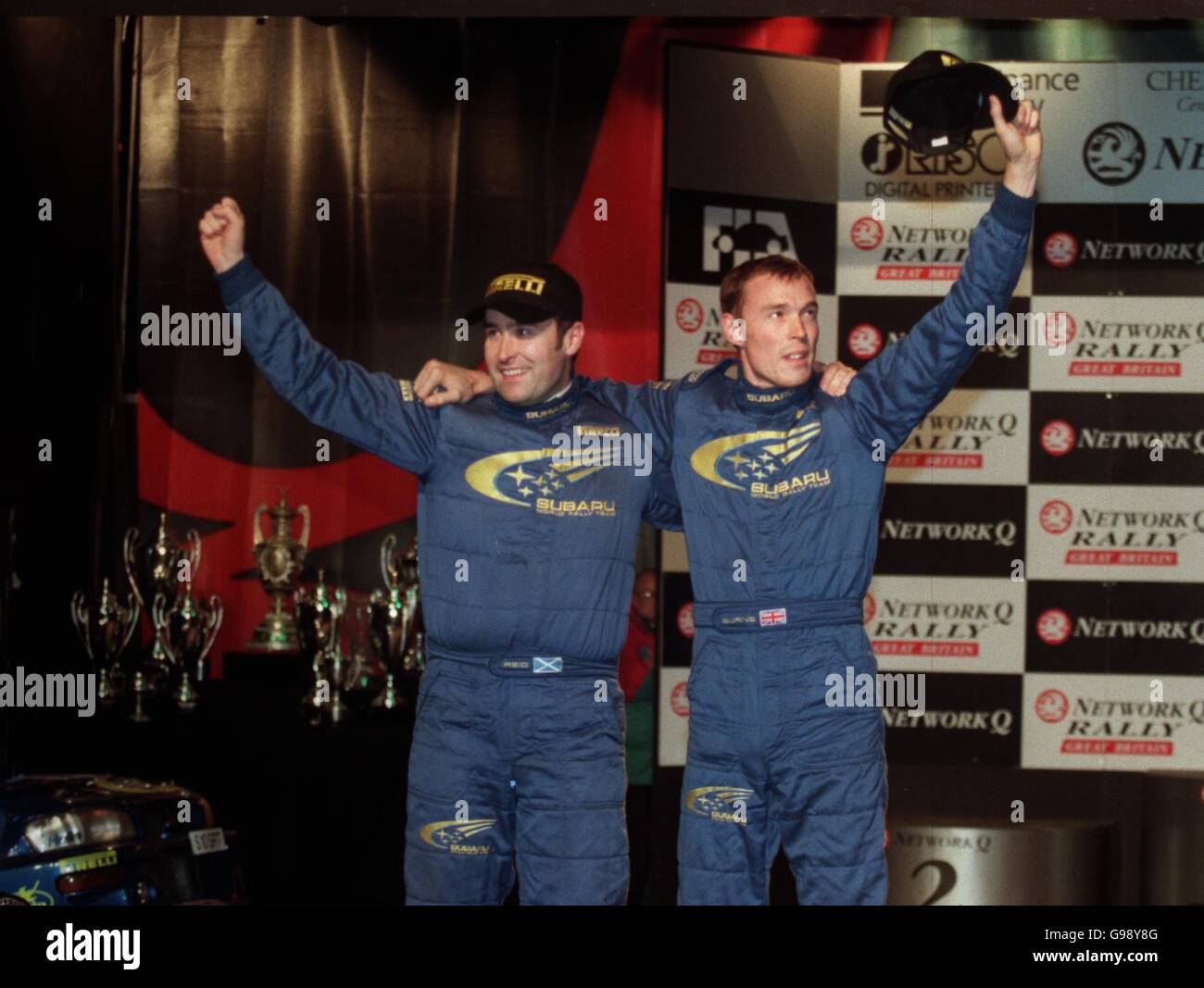 Rallye - Netzwerk Q Rallye Stockfoto