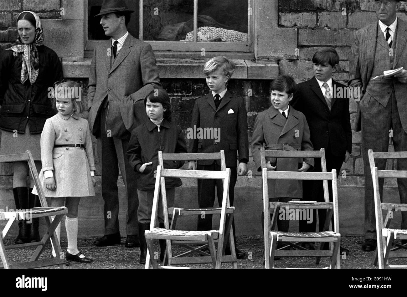 Die königlichen heranwachsende Generation Stockfoto