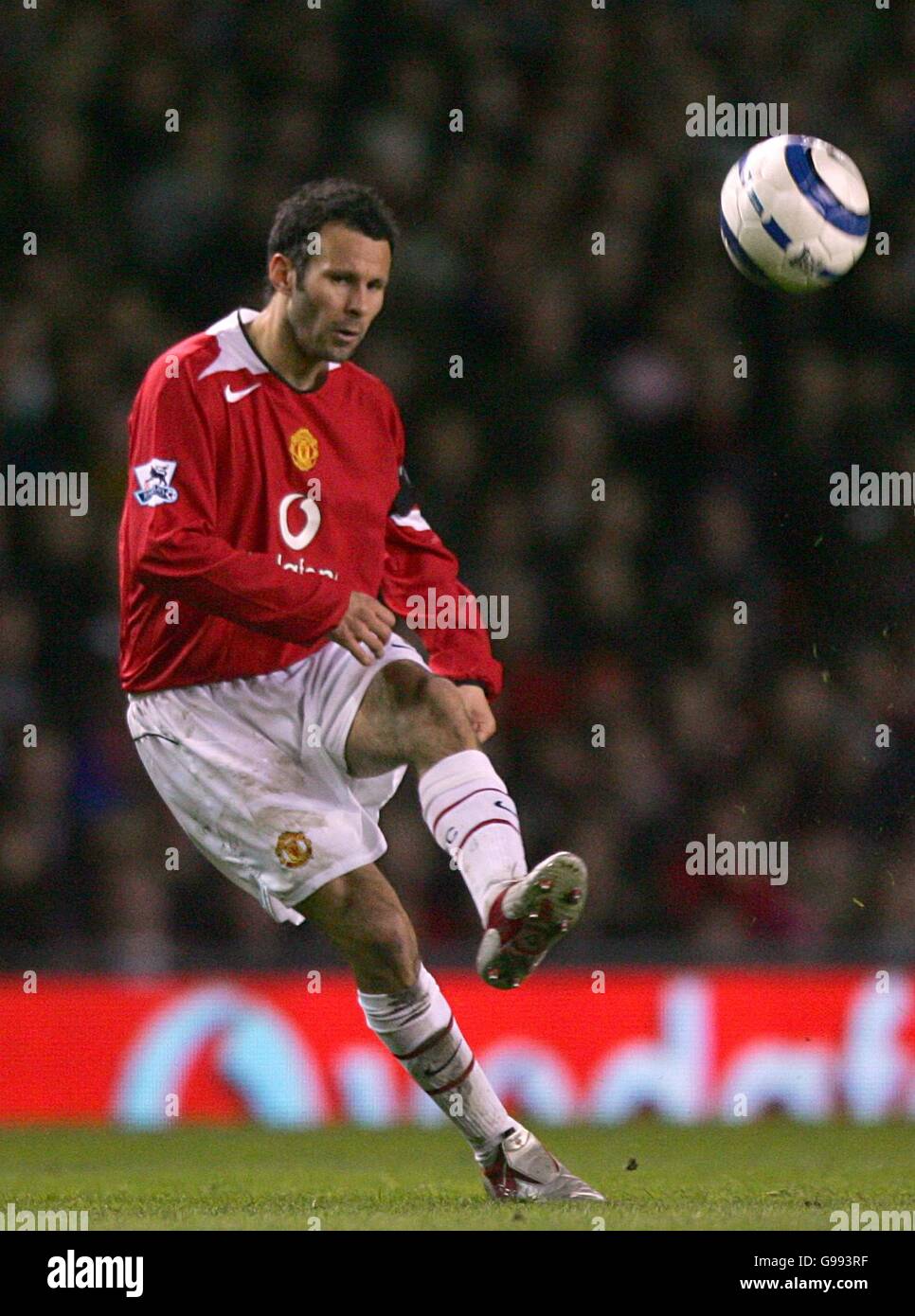 Fußball - FA Barclays Premiership - Manchester United / Sunderland - Old Trafford. Ryan Giggs von Manchester United Stockfoto