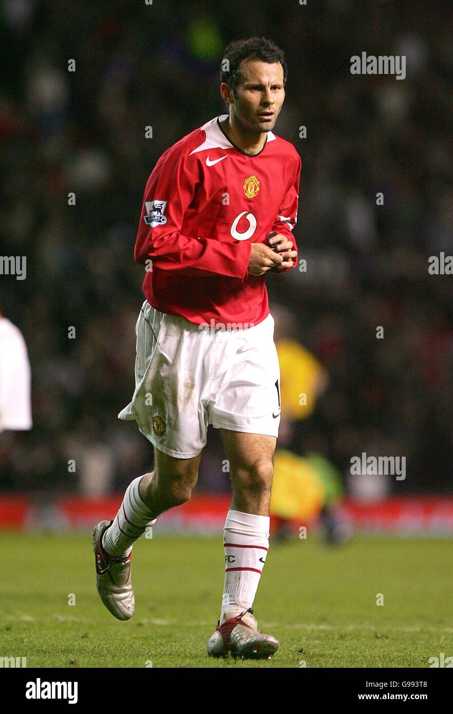 Fußball - FA Barclays Premiership - Manchester United / Sunderland - Old Trafford. Ryan Giggs von Manchester United Stockfoto