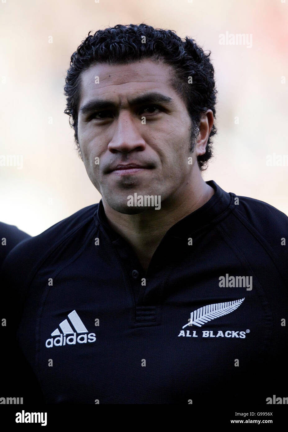 New Zealand Malili Muliaina vor Irland V New Zealand match bei Lansdowne Road, Dublin. Stockfoto