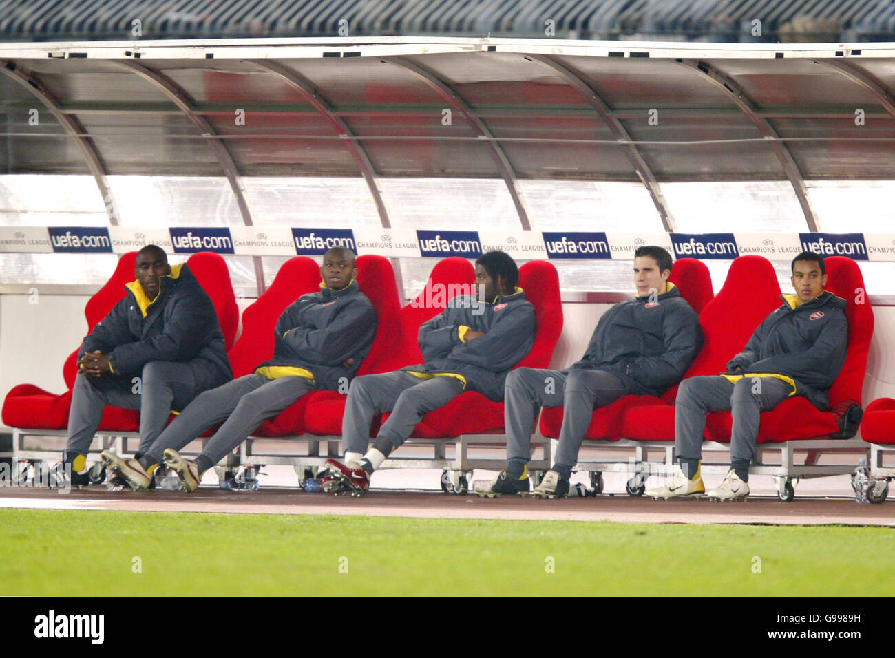 Fußball - UEFA Champions League - Viertel-Final - Rückspiel - Juventus V Arsenal - Stadio Delle Alpi Stockfoto