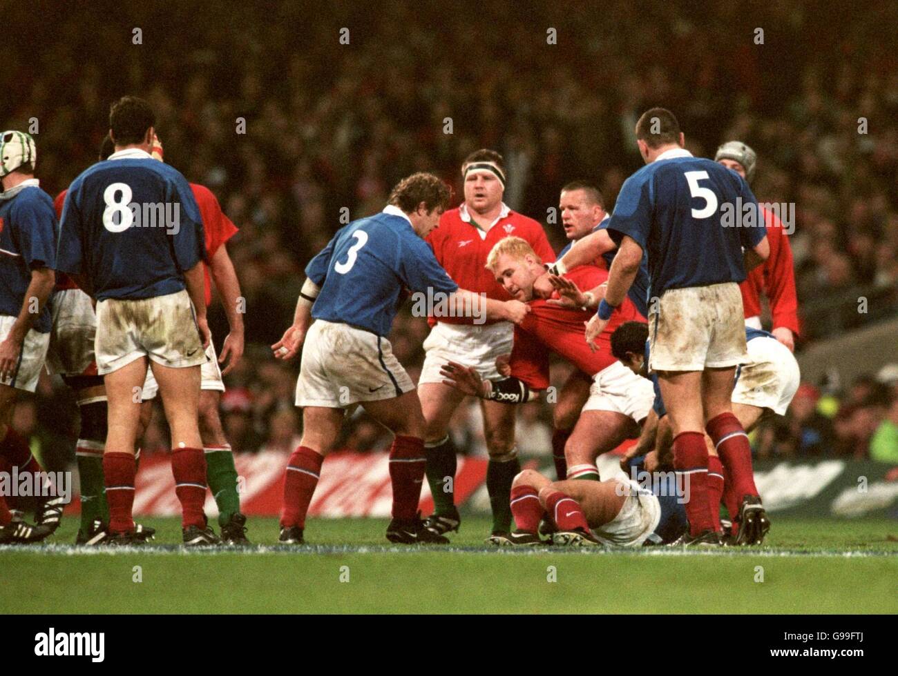 Rugby-Union - Lloyds TSB Six Nations Championship - Wales V Frankreich Stockfoto