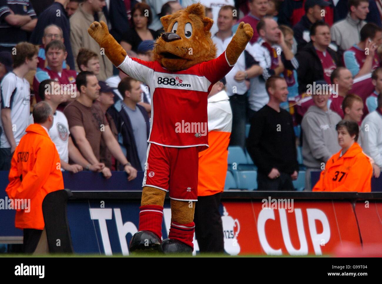 Fußball - FA-Cup - Final Semi - Middlesbrough V West Ham United - Villa Park Stockfoto