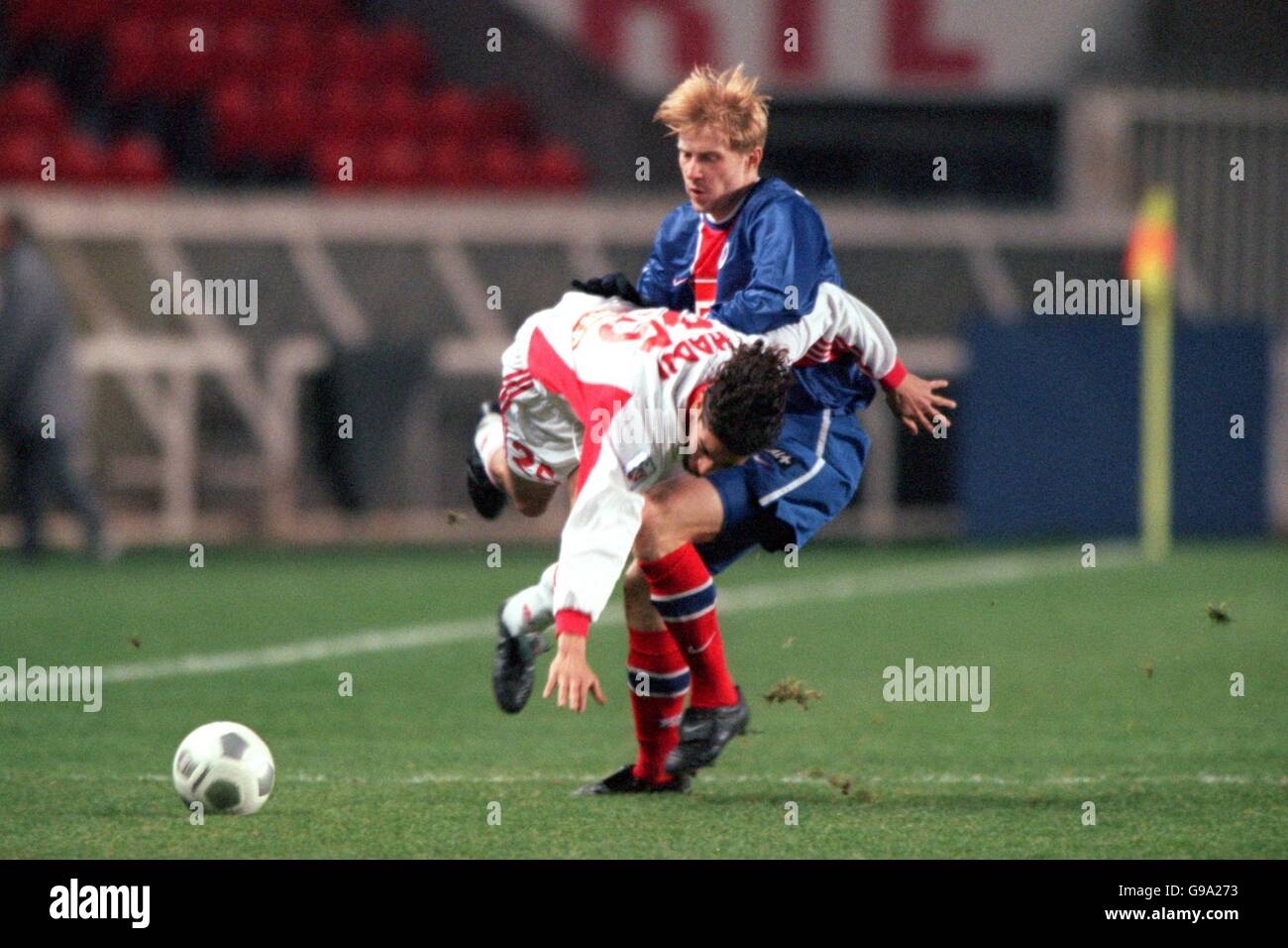 Französischer Fußball - Premiere Division - Paris Saint-Germain V Nancy Stockfoto