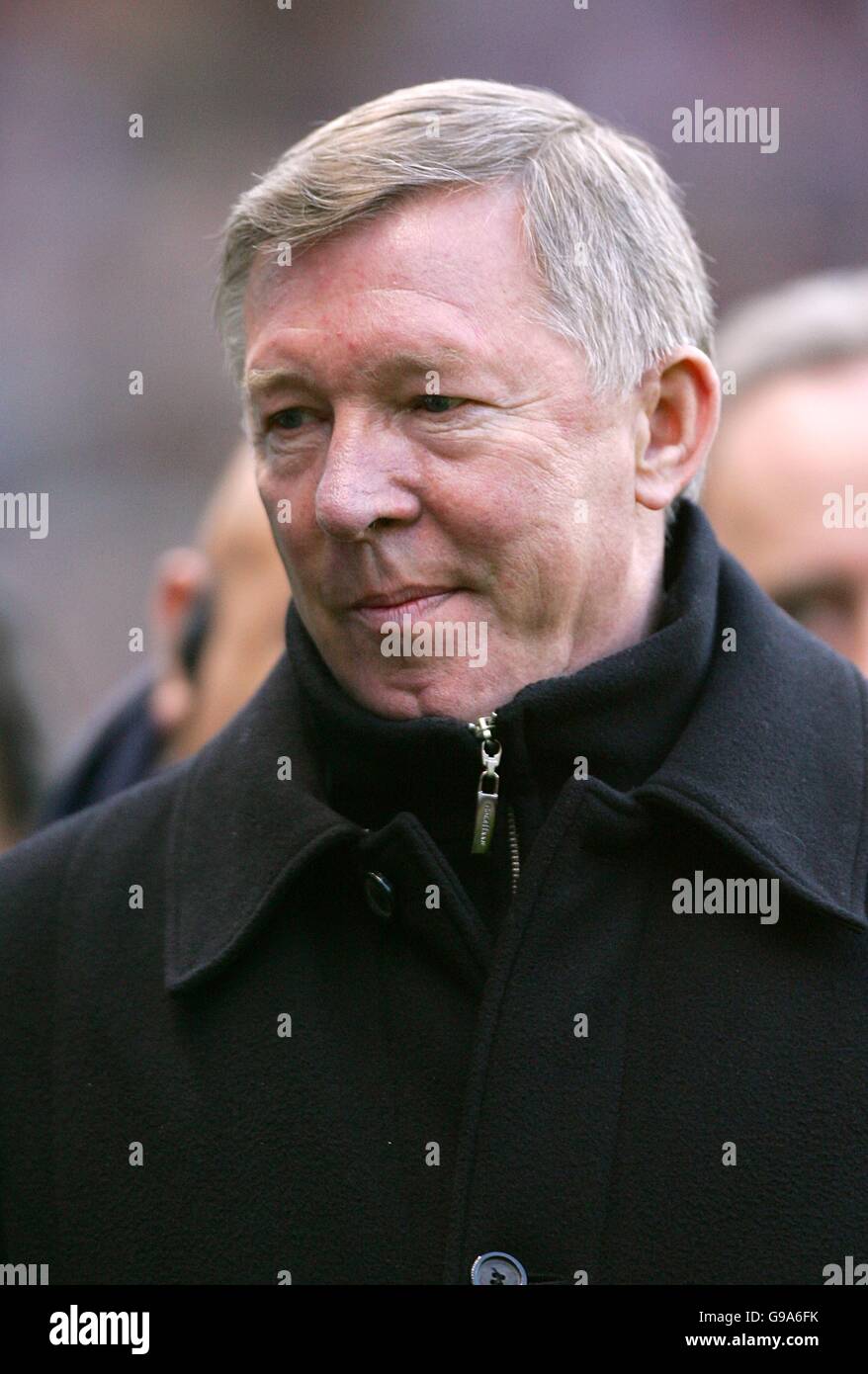 Fußball - FA Barclays Premiership - Manchester United / Sunderland - Old Trafford. Sir Alex Ferguson, Manager von Manchester United Stockfoto