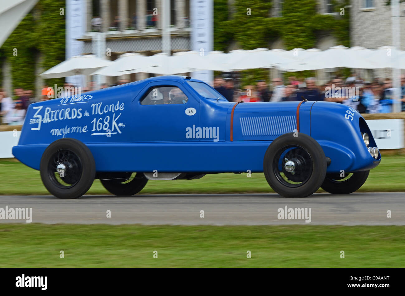 Renault Nervasport Racing up the Hill auf dem Goodwood Festival of Speed 2016 Stockfoto