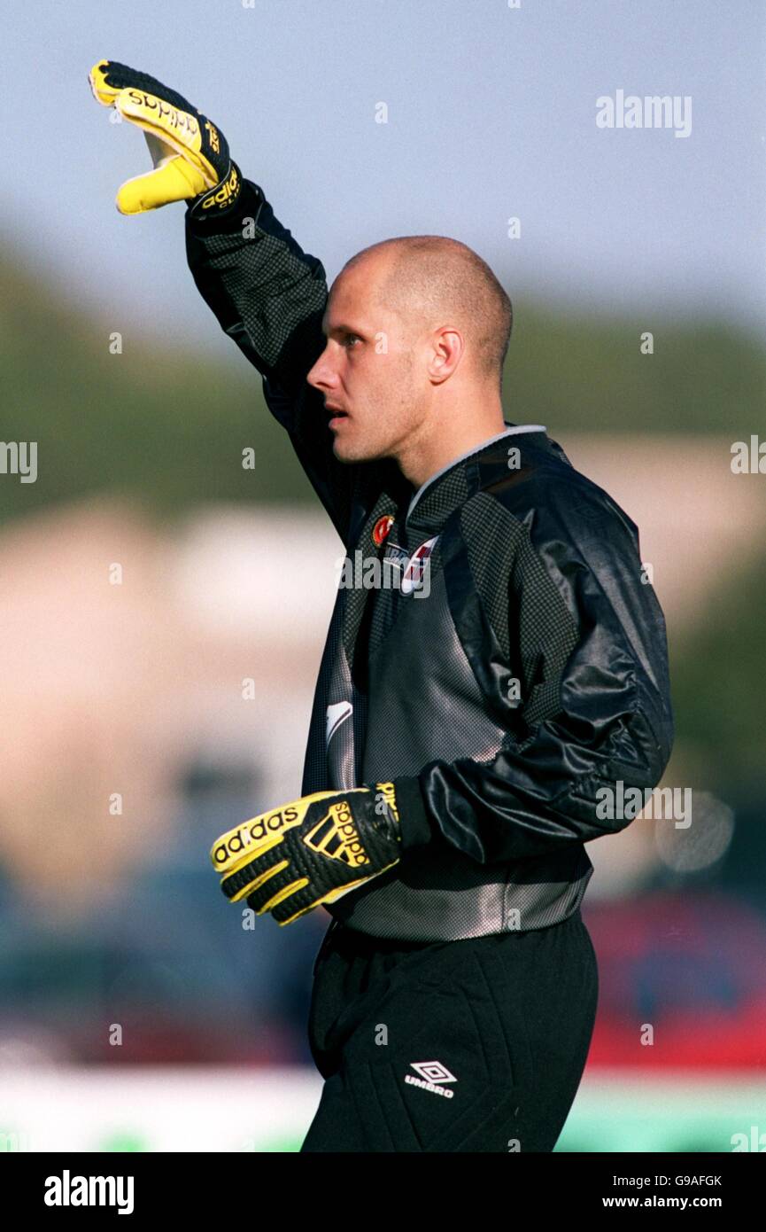 Fußball - Nordic Championships 2000 / 01 - Dänemark / Norwegen - La Manga, Spanien Stockfoto