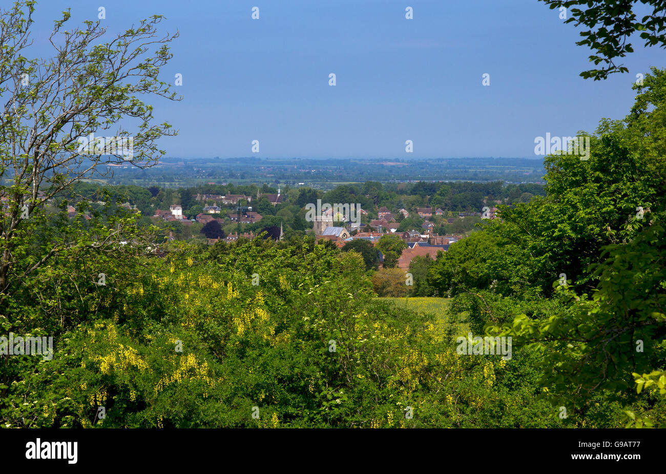Wantage Themsetal Oxfordshire Stockfoto