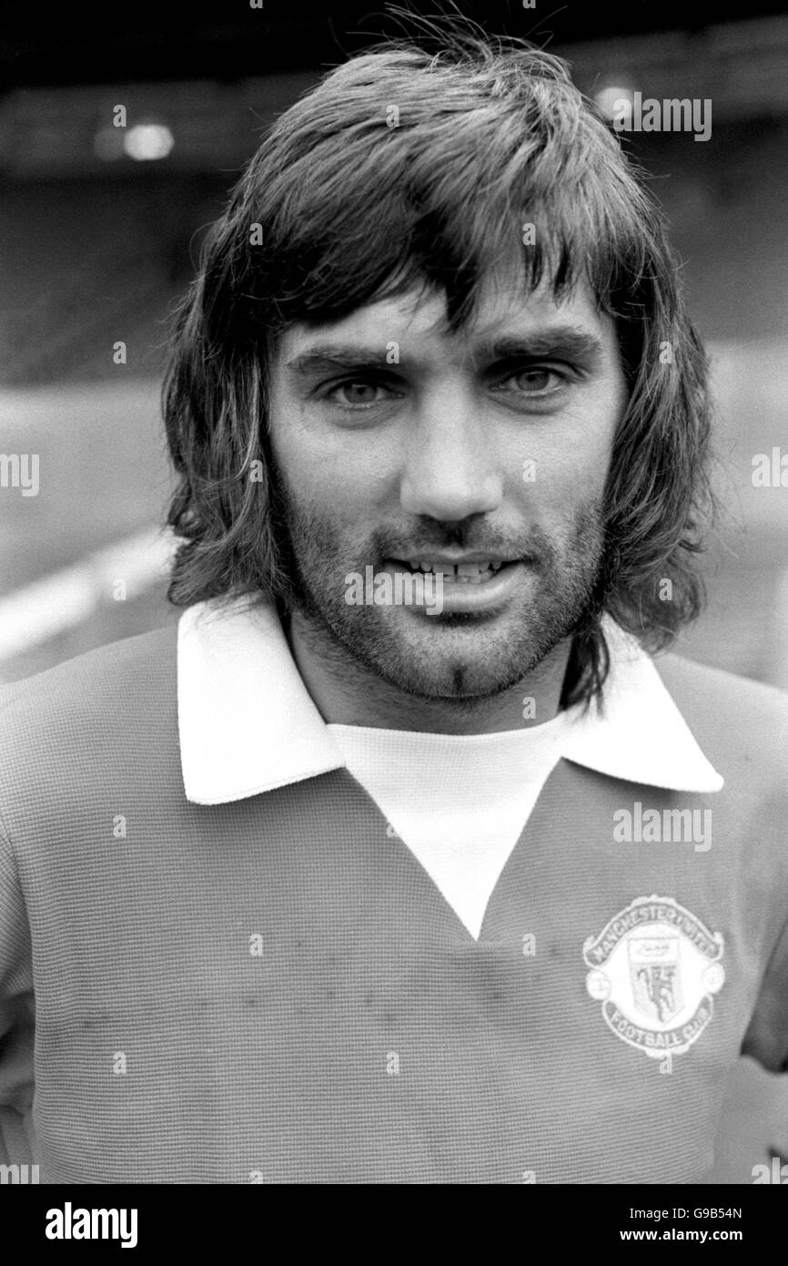 Fußball - Pre Season Photo Call - Manchester United. George Best, Manchester United Stockfoto