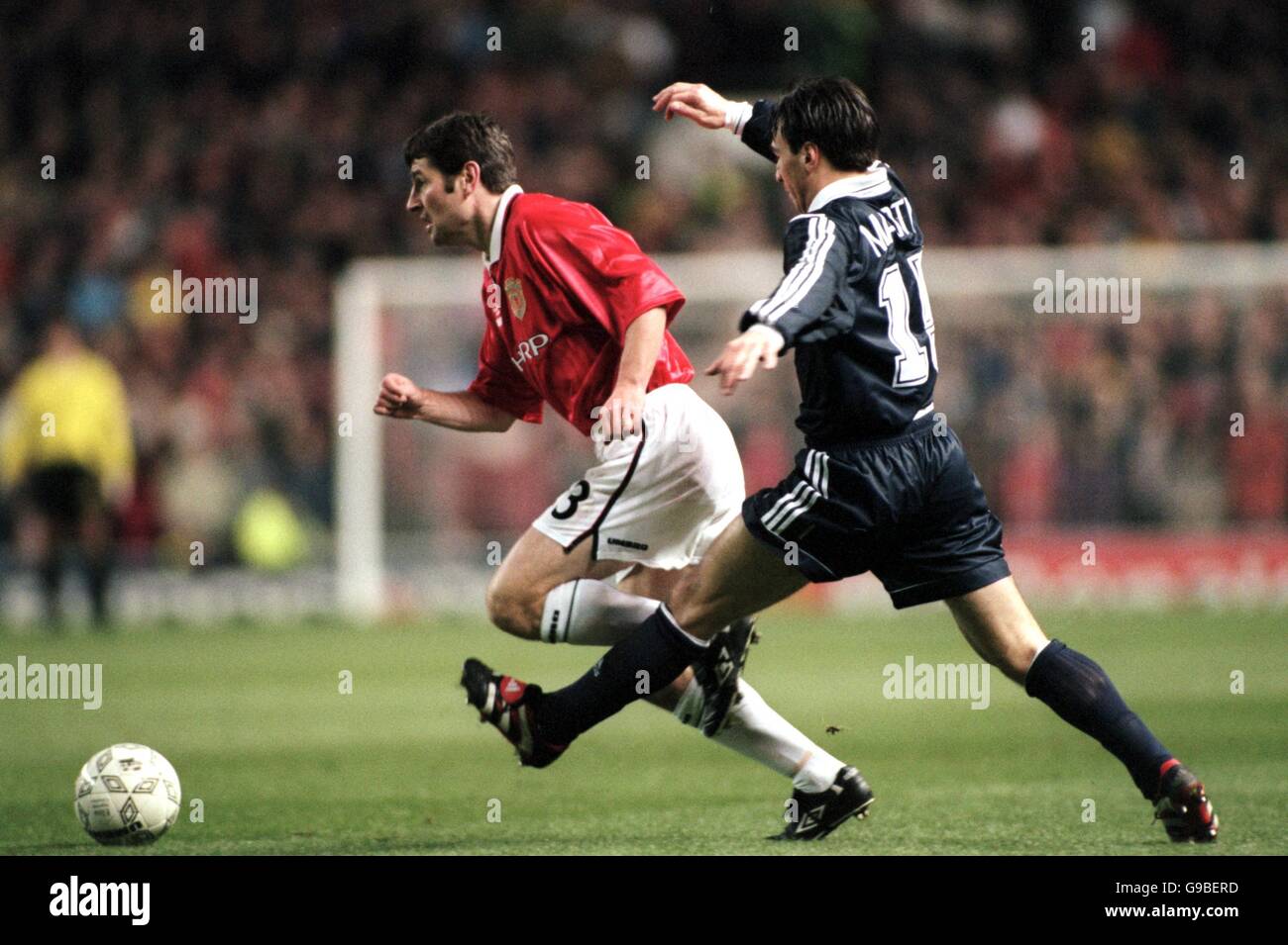 Fußball - UEFA Champions League - Gruppe B - Manchester United gegen Bordeaux Stockfoto