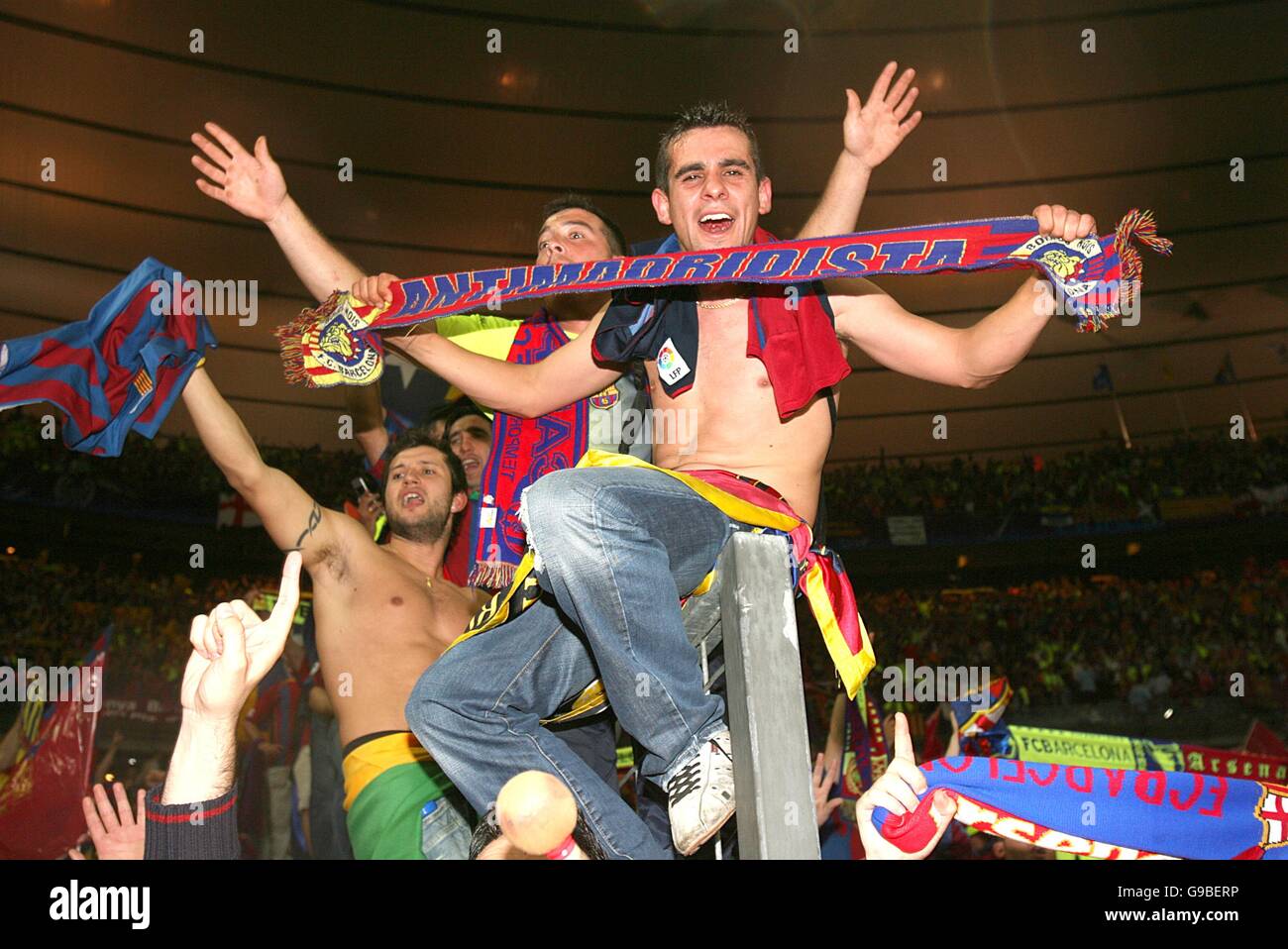 Fußball - UEFA Champions League - Finale - Barcelona vs. Arsenal - Stade de France Stockfoto