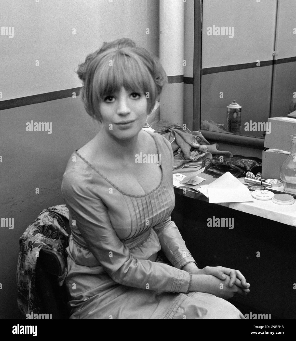 Enetrtainment - britische Song Contest Festival - Marianne Faithfull - Brighton Stockfoto