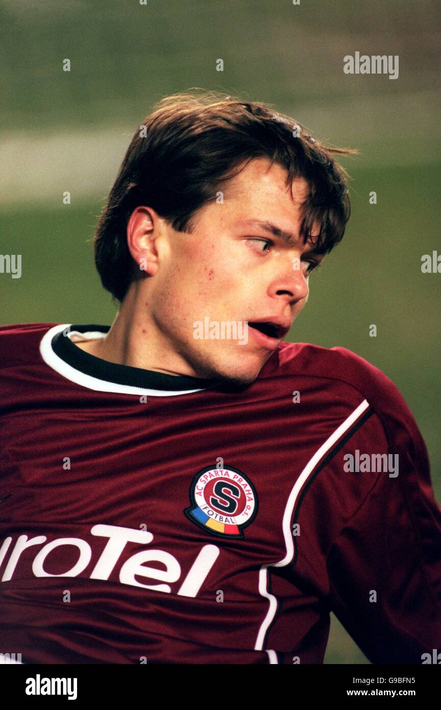 Fußball - UEFA Champions League - Gruppe A - Sparta Prag gegen Porto. Libor Sionko, Sparta Prag Stockfoto