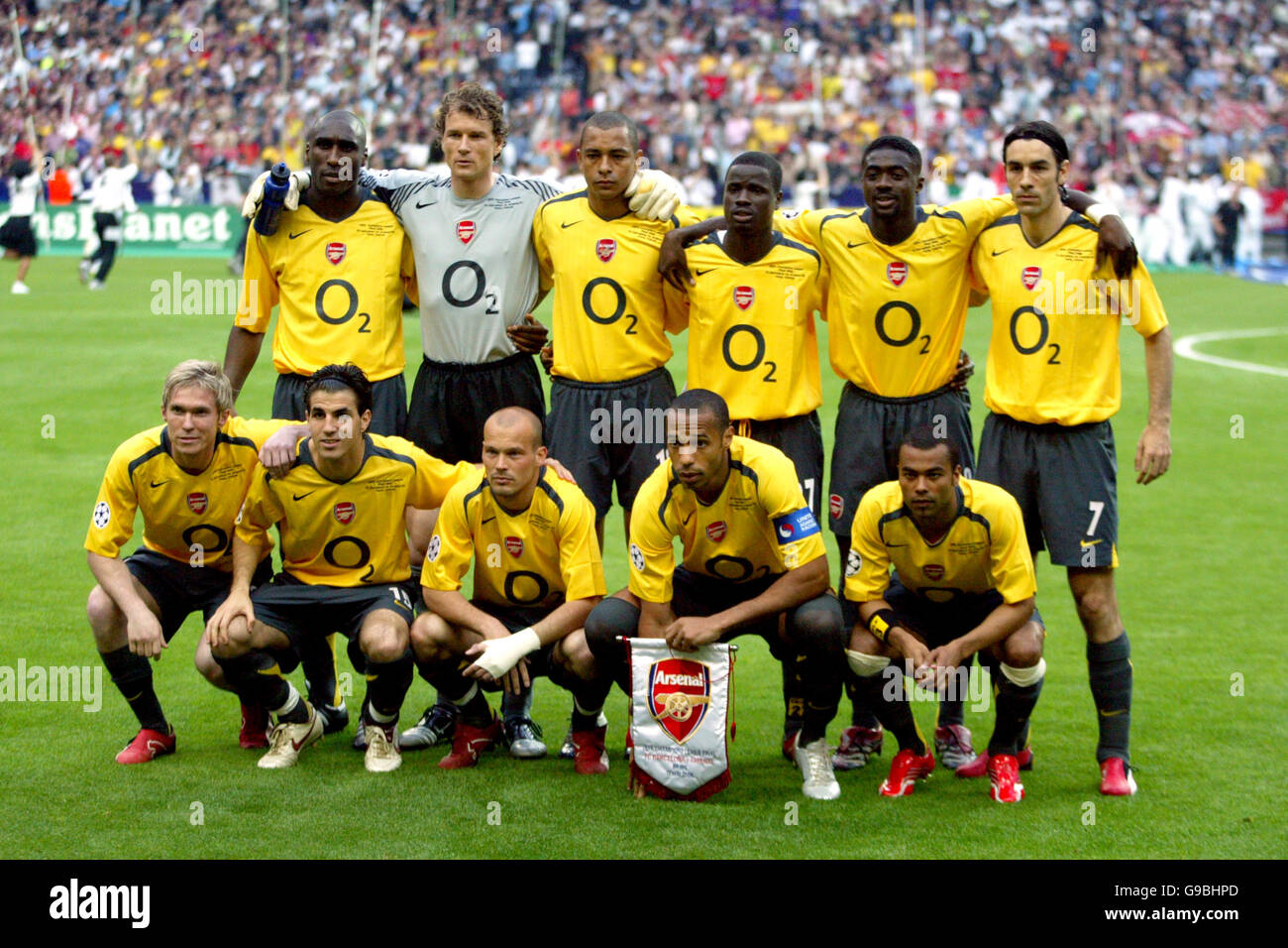 FuBball UEFA Champions League Finale Barcelona vs. Arsenal Stade de France Stockfotografie Alamy