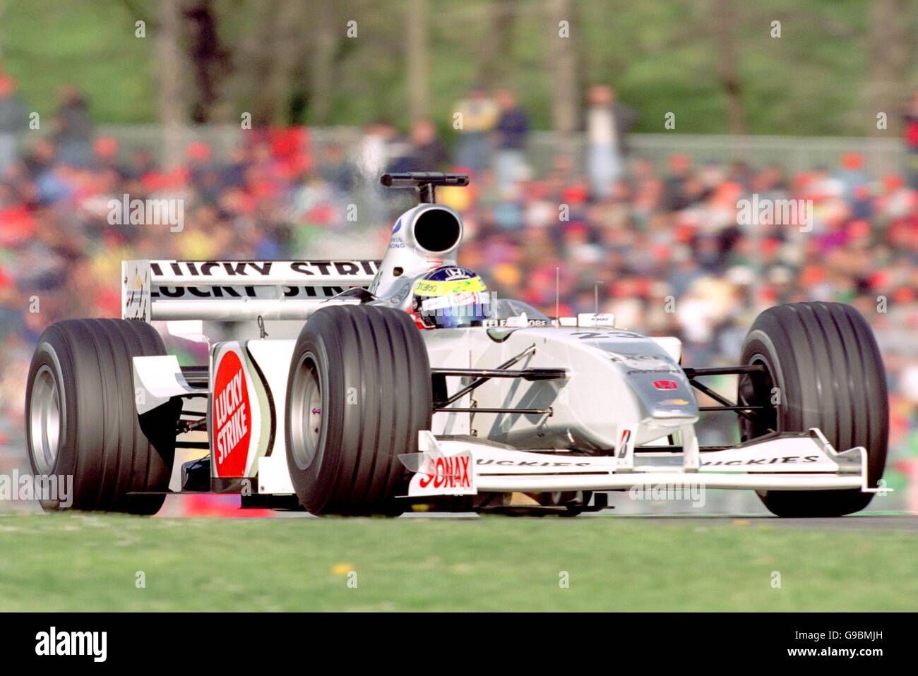 Formel-1-Autorennen - Großer Preis Von San Marino - Qualifikation. Ricardo Zonta, BAR Stockfoto