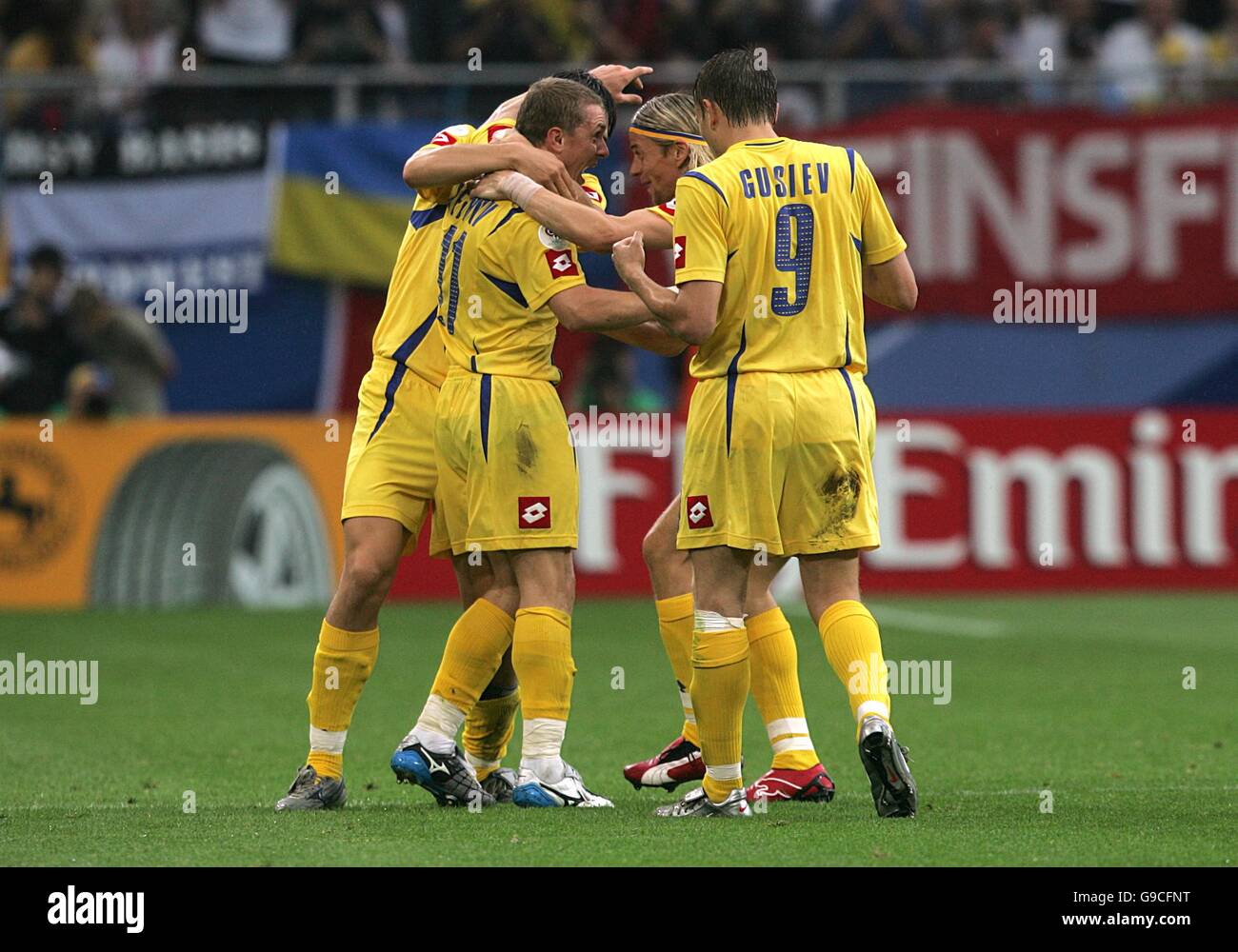 Fußball - 2006 FIFA World Cup Deutschland - Gruppe H - Saudi-Arabien V Ukraine - AOL Arena Stockfoto