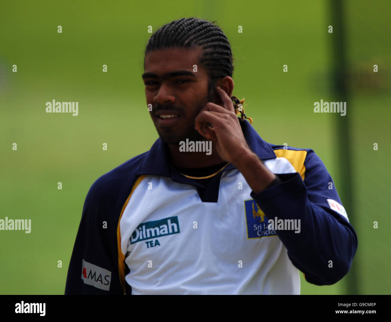 Cricket - npower Third Test - England / Sri Lanka - Sri Lanka Netze. Sri Lankas Lasith Malinga Stockfoto