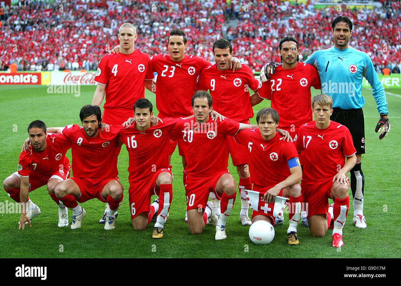 Fußball - 2006 FIFA World Cup Germany - Gruppe G - Switzerland V Südkorea -  AWD-Arena Stockfotografie - Alamy