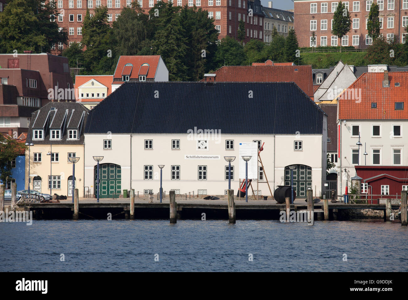 Maritime Museum, Flensburg, Flensburg Fjord, Schleswig-Holstein, PublicGround Stockfoto