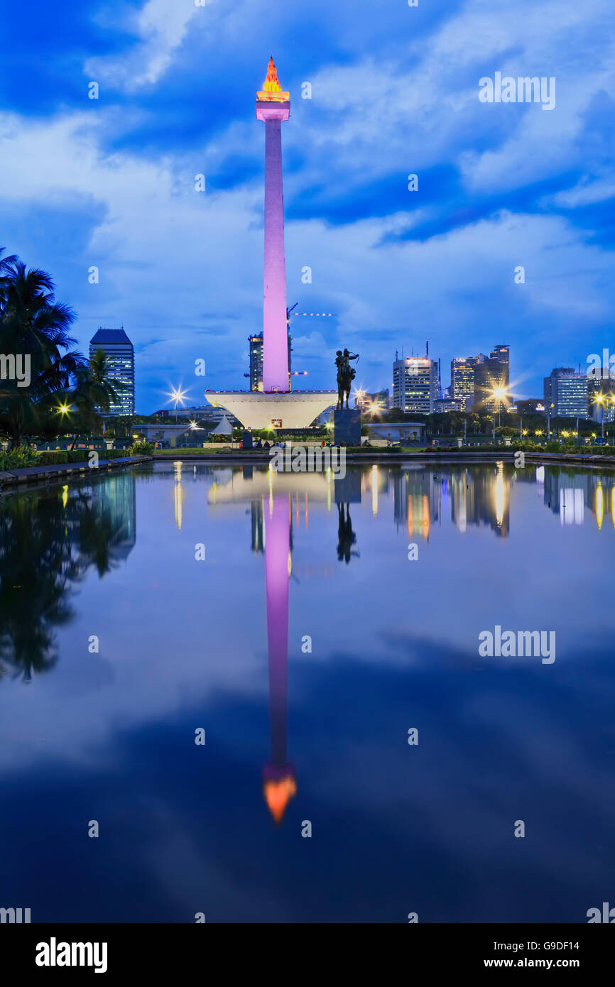 Jakarta Monas-1 Stockfoto