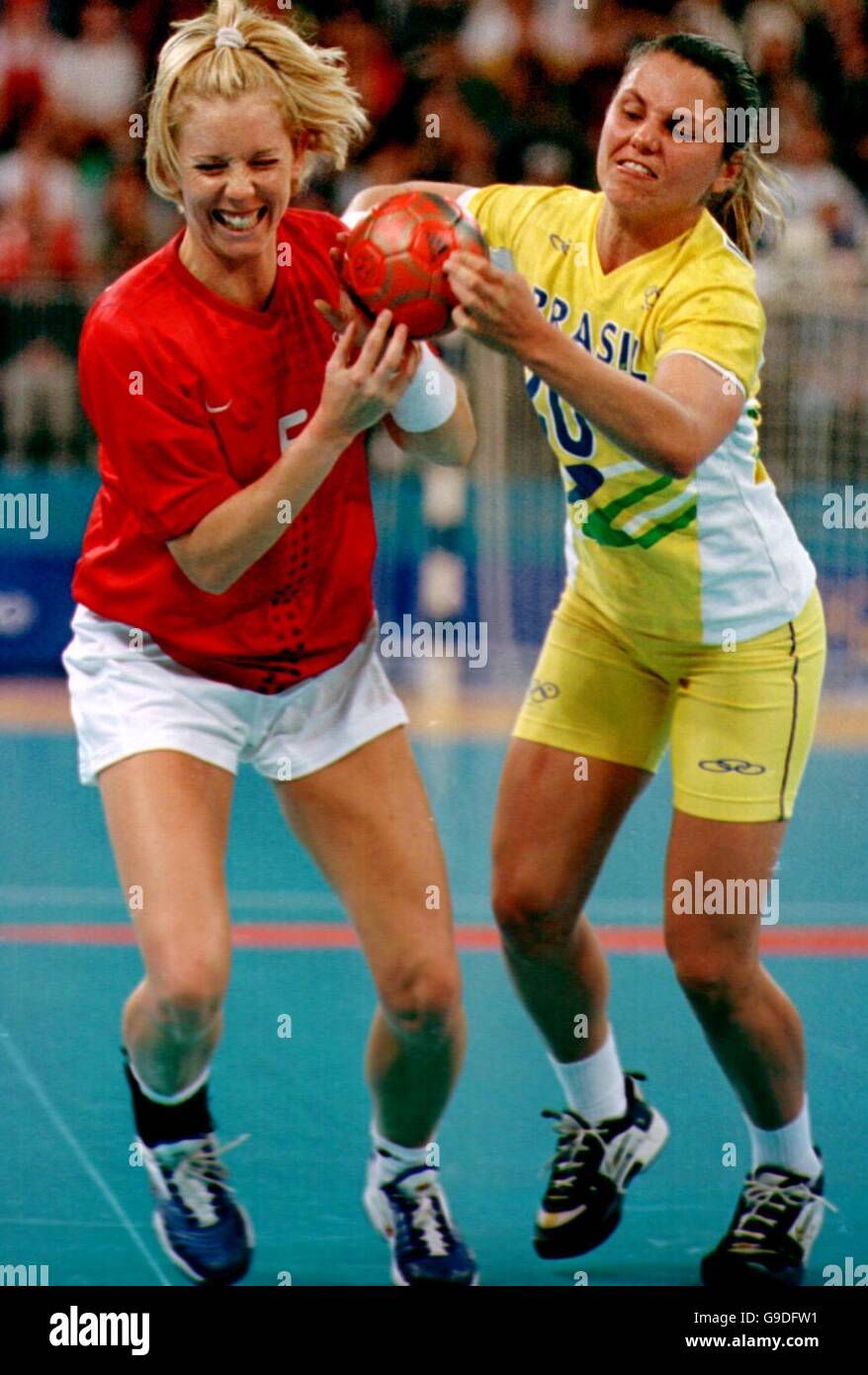 Sydney 2000 Olympics Frauen Handball Dänemark / Brasilien