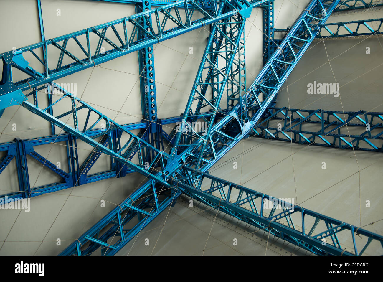 Kabine Lounge der Zeppelin Hindenburg Stockfoto