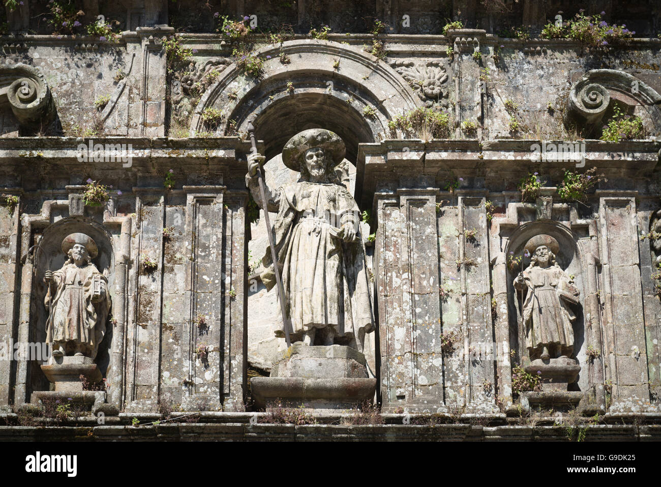 Santiago De Compostela, Spanien Stockfoto