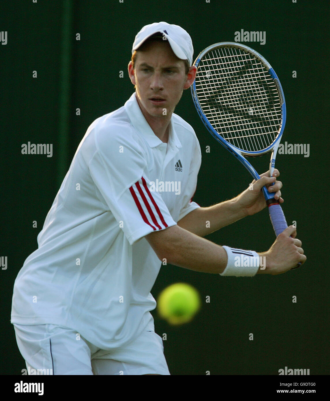 Tennis - Wimbledon Championships 2006 - All England Club - Herren zweite Runde - Tommy Haas V Richard Bloomfield Stockfoto