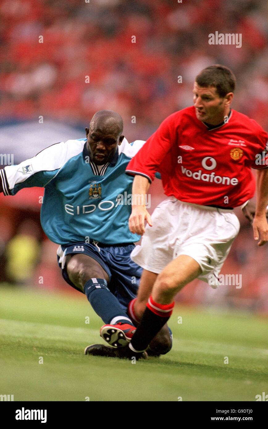 Fußball - Denis Irwin Testimonial - Manchester United gegen Manchester City Stockfoto